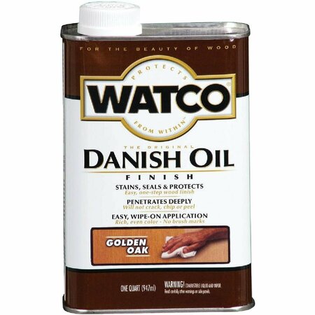 WATCO Danish 1 Qt. Golden Oak Oil Finish 65141